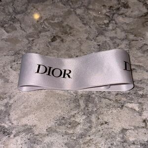 🎀 Dior Wide Satin Ribbon – 42” x 2”